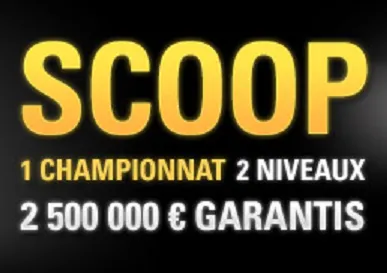 PokerStars. fr : tournois SCOOP 2011 France 0001