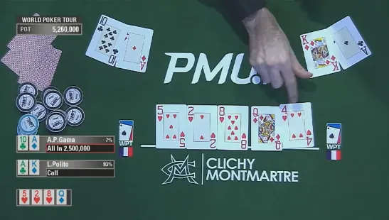 Alexandre Gama 4º Classificado World Poker Tour National Paris (€45,000) 101