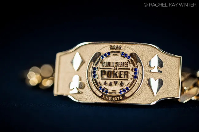 WSOP 2025 Bracelet - First Look