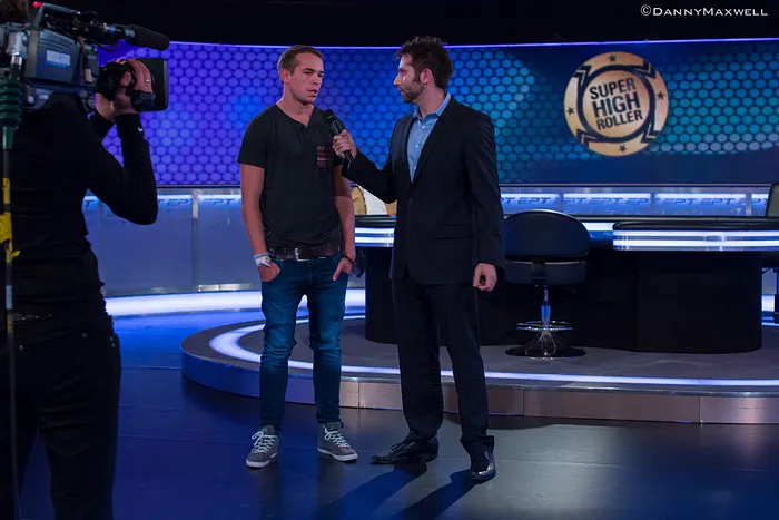 Joe Stapleton interviews Martin Finger about his Super High Roller Win