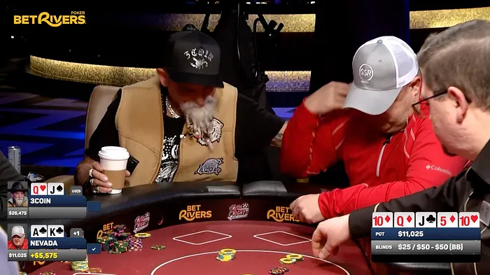 Jungleman Calls Xuan’s Hand in Largest Pot in Hellmuth’s Home Game History 105