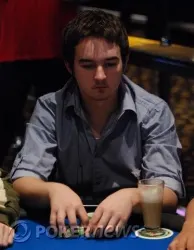 Delaney: spitting chips after one-outer bustout