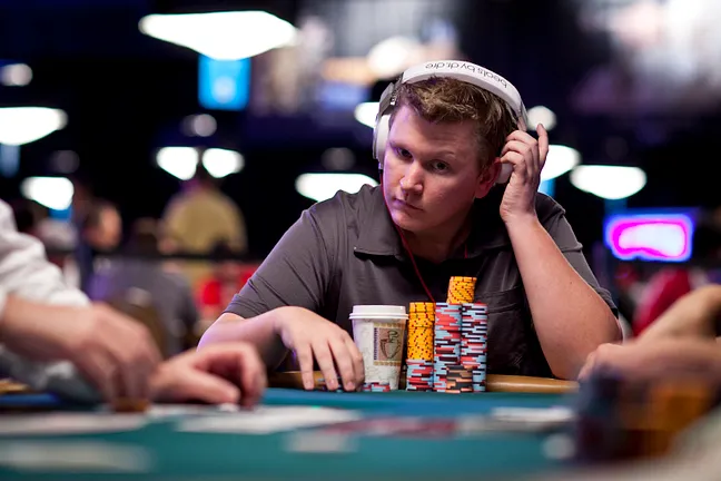 "What's that? Oh yeah, I am pretty good at PLO, aren't I?"