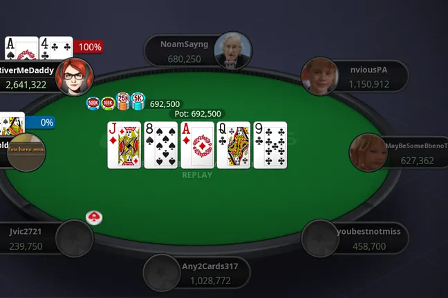Williams Eliminates "PokerkingAAfold"