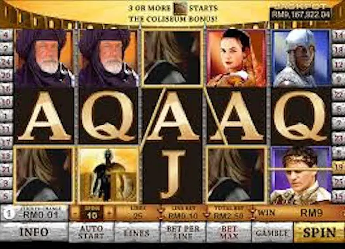 Gladiator Jackpot Online Slots Free