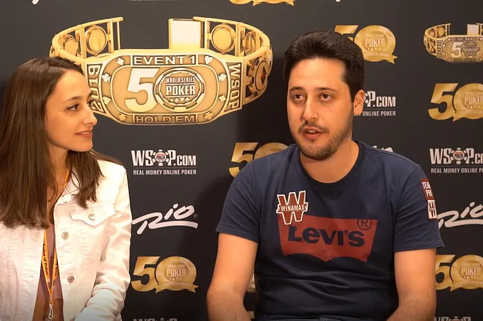 Pamela Balzano interviews big-name players for her various social media channels.