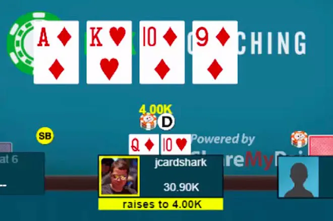 Running a Large Semi-Bluff on the Turn
