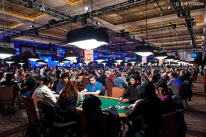 Day 1 of the WSOP Main Event