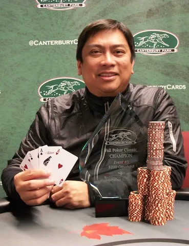 Adam Dahlin Wins Canterbury Park's Fall Poker Classic Main Event for ,035 106