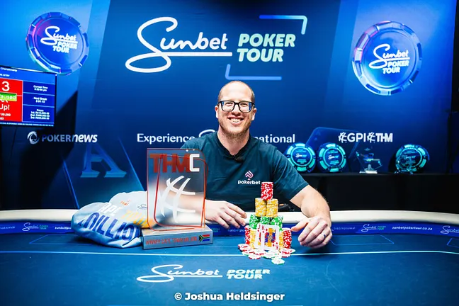 Sean Bloom wins the 2025 The Hendon Mob Championship Cape Town Million