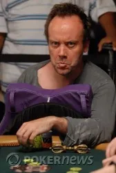 Andy Black will be angry if it turns out he's not the overnight chip leader.
