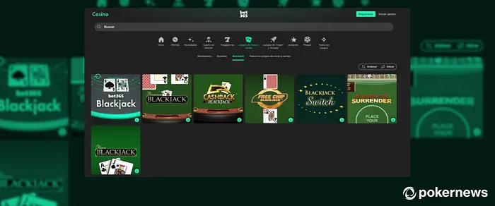 Juega con otra marca de confianza en bet365 Casino
