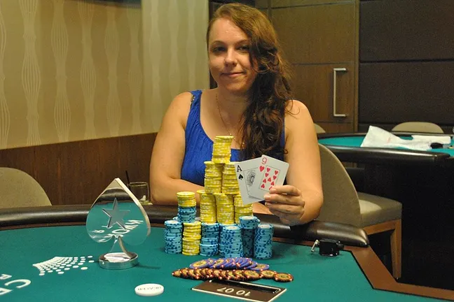 Tanya Vujanic after her Terminator win