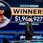 Jason Koon Wins EV32 $50,000 High Roller
