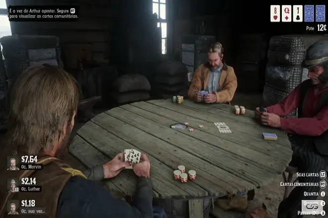 Poker no Red Dead Redemption 2