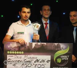 Nicolas Dervaux en table finale de l'Unibet Open Poker Tour Golden Sands 2010 0001