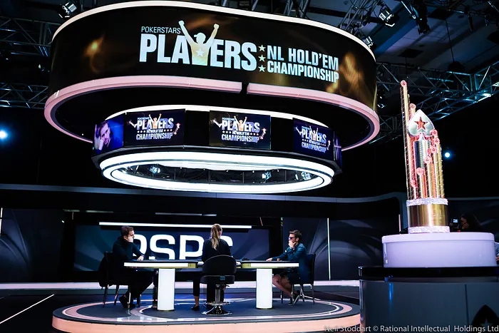 Julien Martini (left) heads-up against Ramon Colillas for the PSPC Title and $5.1 million