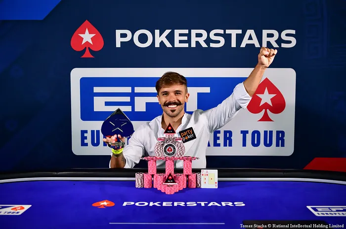 Yuri Martins campeão no EPT Monte-Carlo