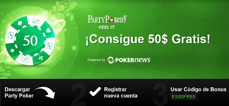 PartyPoker 50$ Gratis - No hay que hacer depósito - ...¡y disfruta de un verano lleno de... 101