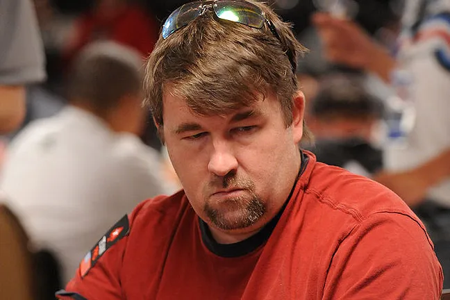 Chris Moneymaker has made it safely through into day two action