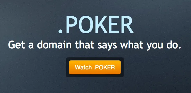 dot poker domain