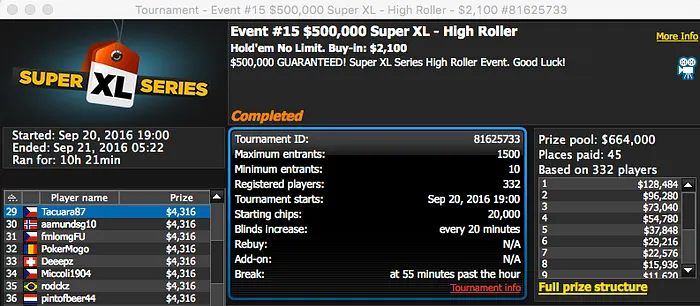 RuiNF Vence €250 Full KO da PokerStars FR & Mais 102