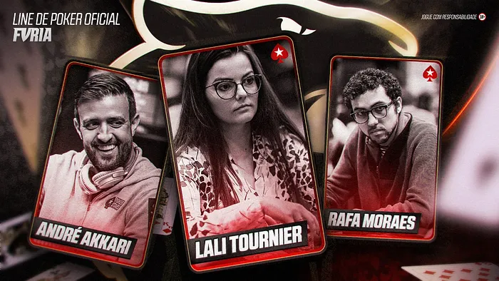 equipe de streamer de poker FURIA e PokerStars