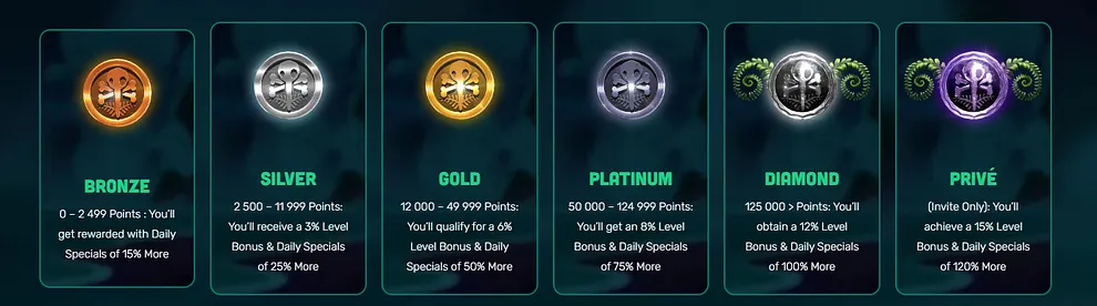 loyalty program at Kiwi's Treasure
