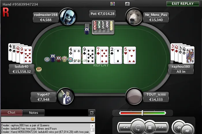 PokerStars.fr : "raphou380", 6e du Main Event des SCOOP, perd ses 39.000€ de gains en cash game dans la nuit