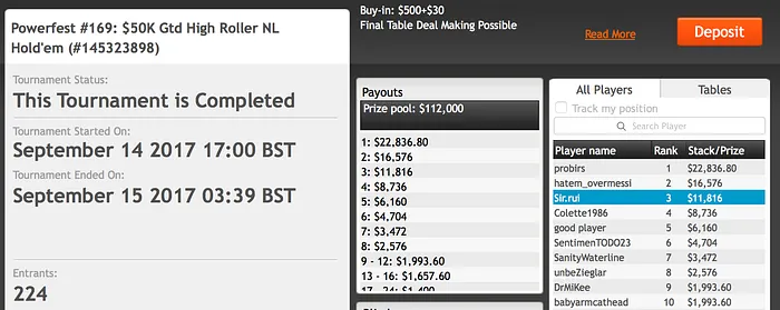 RuiNF Destrói Powerfest e Ganha .358 102