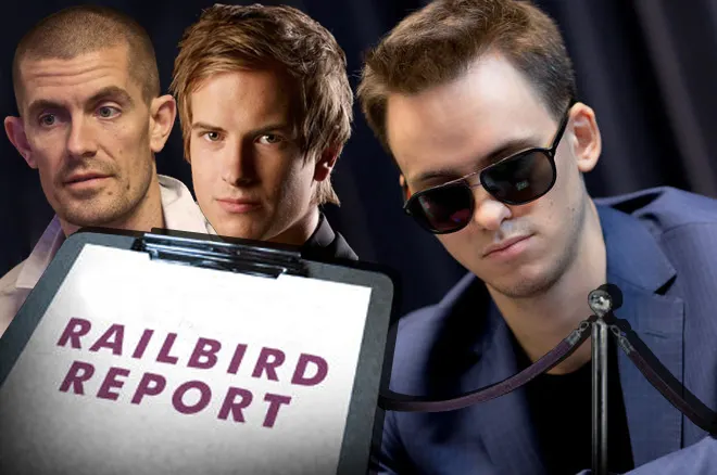 Viktor "Isildur1" Blom, Gus Hansen and Timofey "Trueteller" Kuznetsov