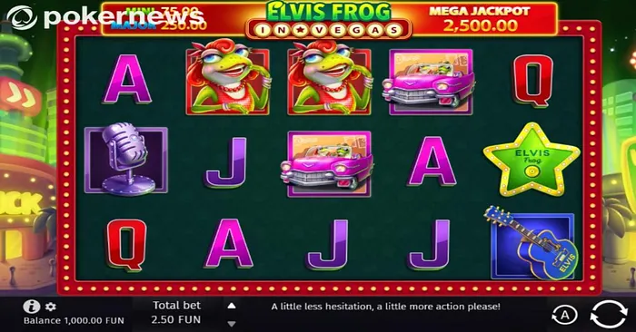 Elvis Frog in Vegas