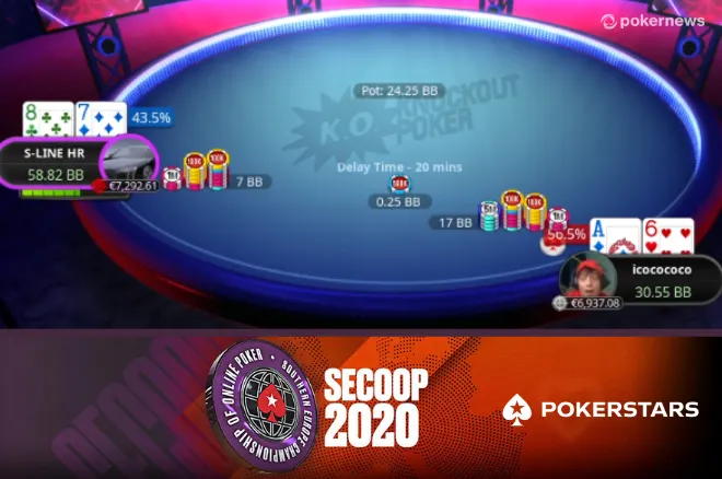 Português "S-LINE HR" vence SECOOP Main Event 2020