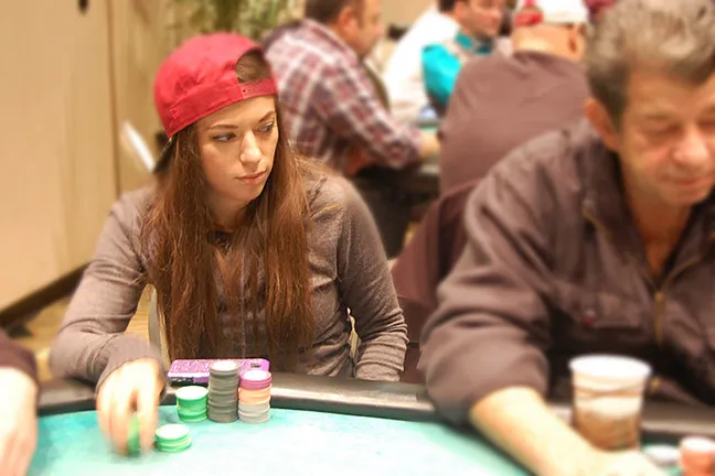 Amanda Musumeci Feels Right at Home Here at the Borgata Winter Poker Open