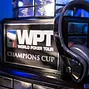 WPT Trophy and Monster Headphones