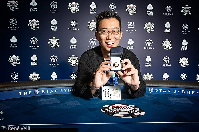 Steven Zhou wins his first major tournament title