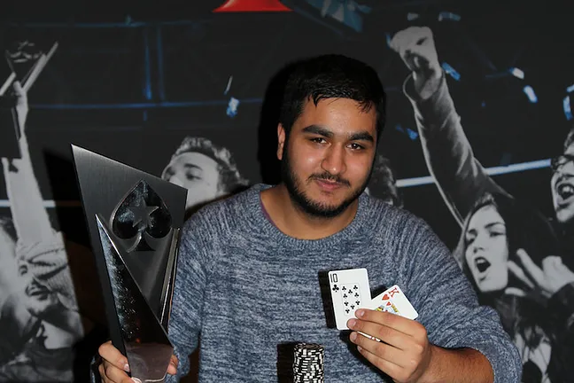 PokerStars Festival London Winner Rehman Kassam