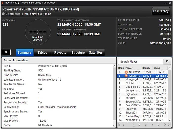 partypoker poker online