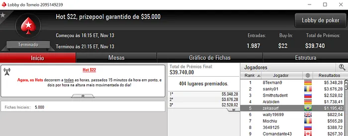 João "Naza114" Vieira Amealha na Partypoker & Mais 104