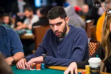 Art Papazyan playing at the WSOP