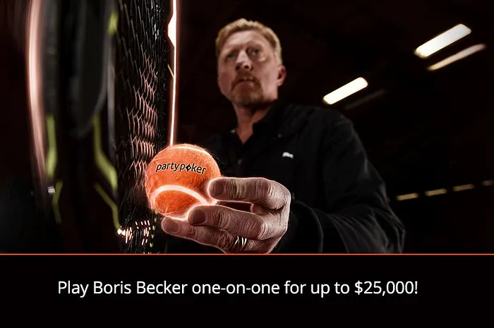 Boris Becker devient un ambassadeur PartyPoker 0001