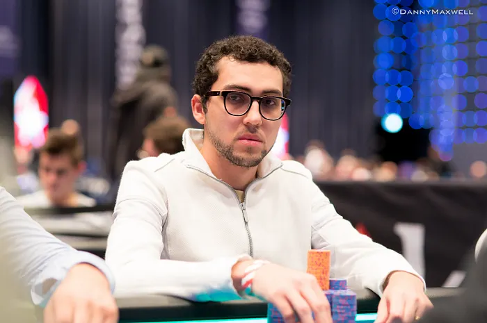 Brazilian Rafael Moraes leads at the 2016 WSOP Main Event Day 4 Dinner Break 0001