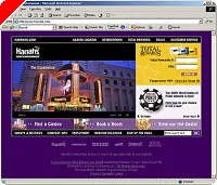 Harrah's Launches Re-designed Web Site 0001