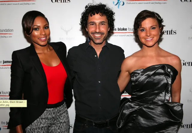 Serena Williams & Survivor's Ethan Zohn Attend James Blake Foundation Poker Tournament 102