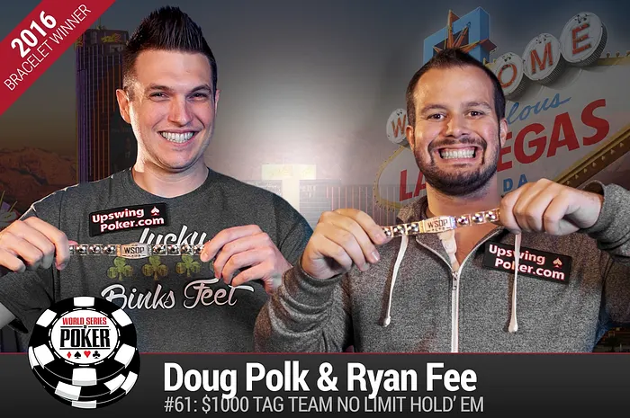 Doug Polk (left) and Ryan Fee