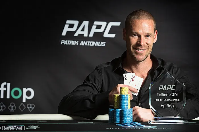 Patrik Antonius won a trophy at his inaugural namesake tour.