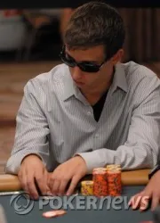 Brandon Becker might be thinking "Wait -- he has 8-5 offsuit...?"