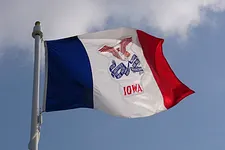 Iowa state flag
