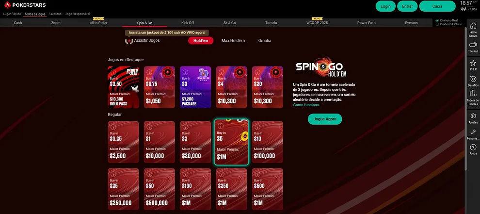 Spin Go PokerStars