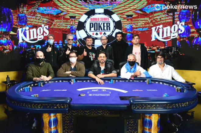 Mesa final do WSOP Main Event 2020